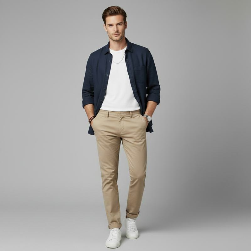 Albert Slim Fit Chino Trousers | Men's Trousers
