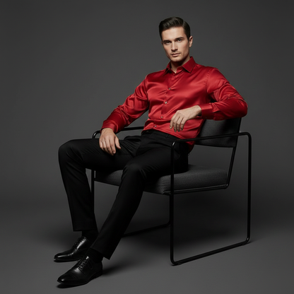 Jethro | Men's Dress Shirt Wrinkle-Free Casual & Formal Wear
