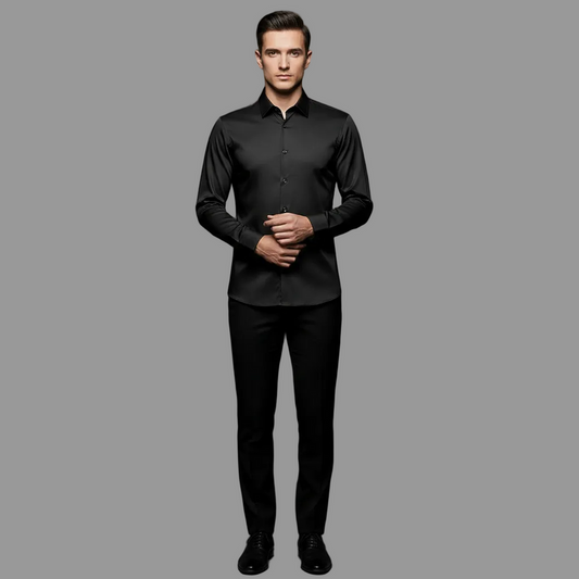 Jethro | Men's Dress Shirt Wrinkle-Free Casual & Formal Wear