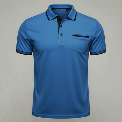 Elegant Men's Polo Shirt | Classic Fit Casual Wear