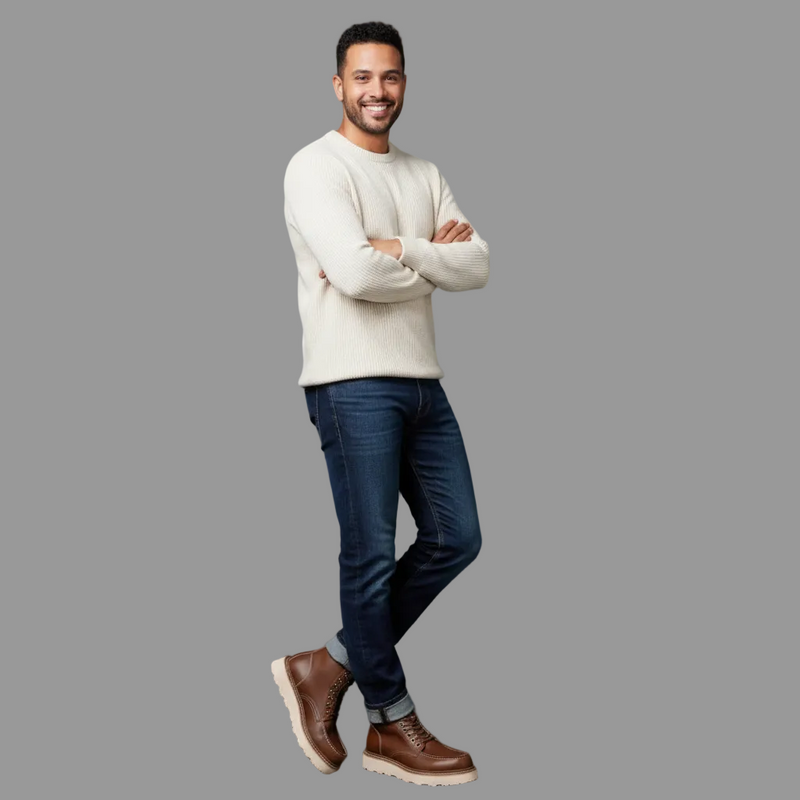 Men's Lace-Up Ankle Boots | Stylish Mens Short Boots