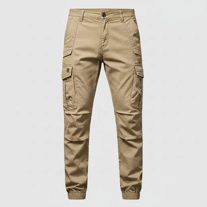 Black Cargo Pants | Men's Tactical Multi-Pocket Trousers