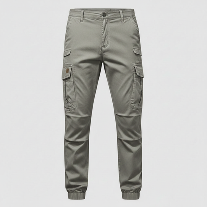 Black Cargo Pants | Men's Tactical Multi-Pocket Trousers